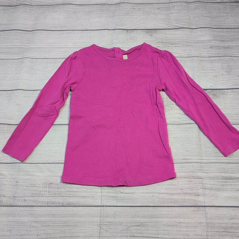 5/6 JoJo Maman Bebe Pink Long Sleeve Tee
